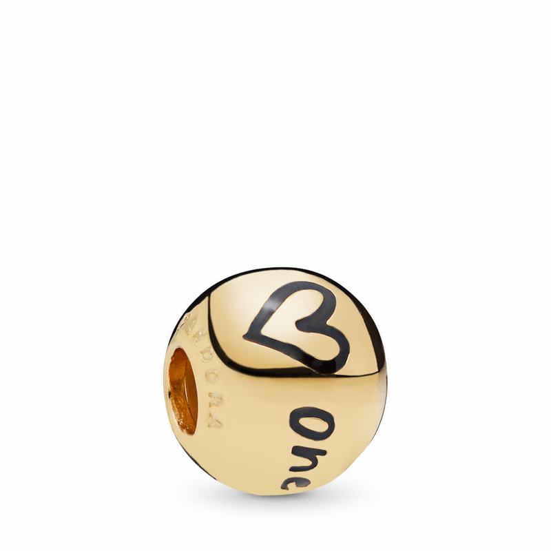 Pandora Australia True Uniqueness Charm - 18ct Gold Plated | EKFZTU921